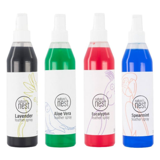 Feather spray