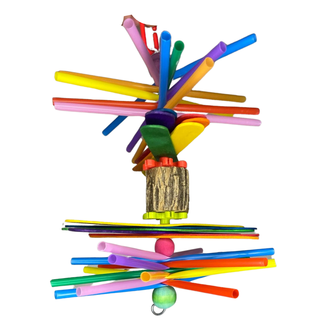 Straw Popsicle fun
