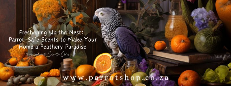 Freshening Up the Nest: Parrot-Safe Scents to Make Your Home a Feathery Paradise