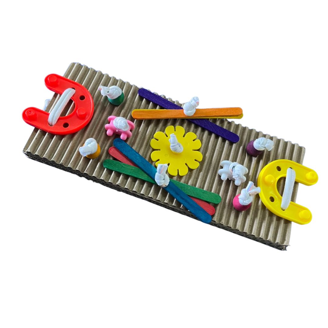 Small Cardboard Activity Board
