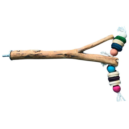 Bluegum Perch With Toys