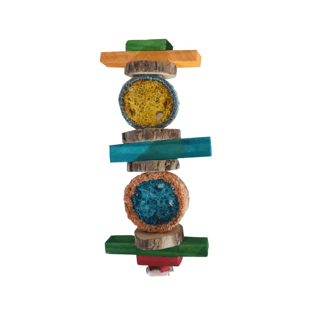 Parrot Loofah Toy #9