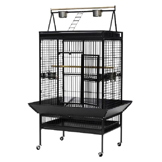 The Penthouse Parrot Cage