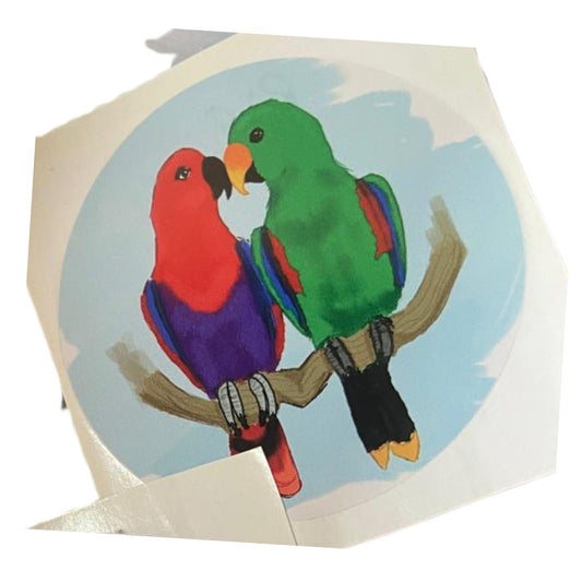 Cheeky Beaks License Disk Stickers