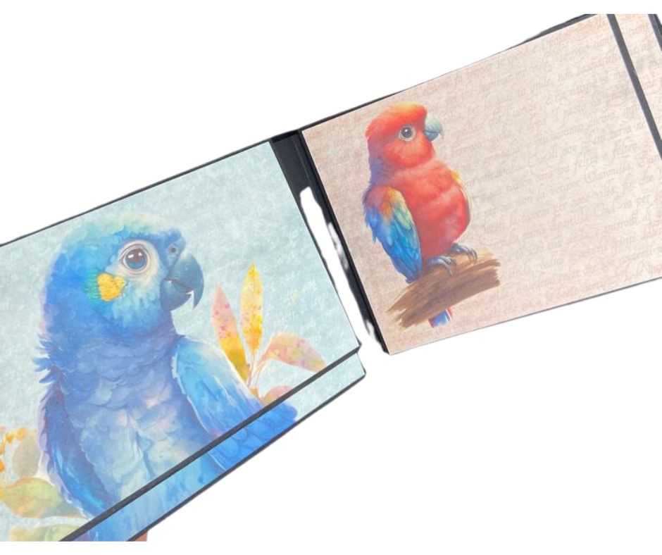 Cute Parrots Mini Albums