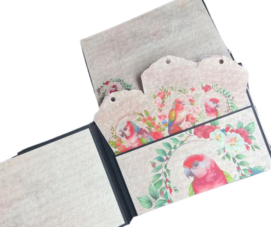 Cute Parrots Mini Albums