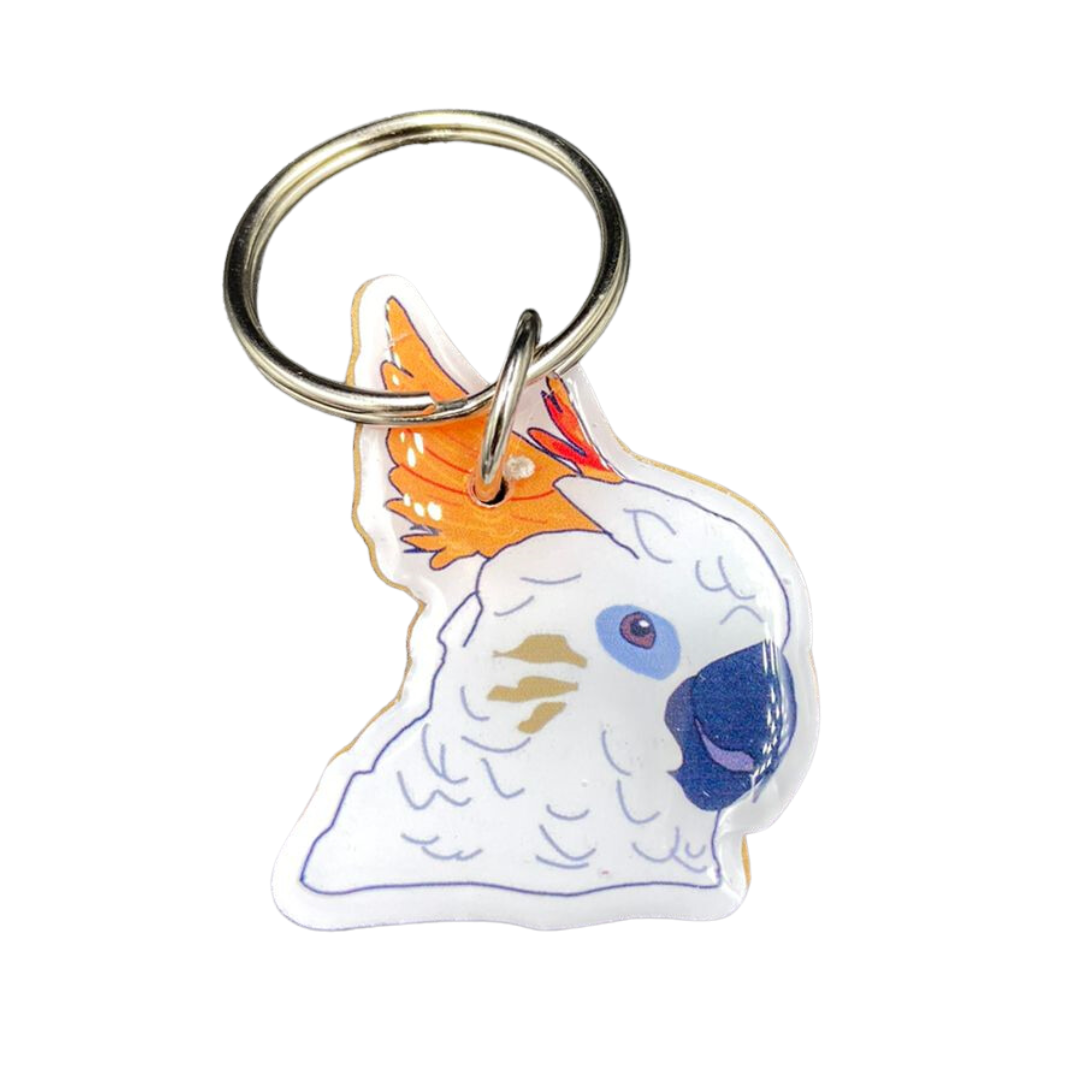 Parrot Key Rings