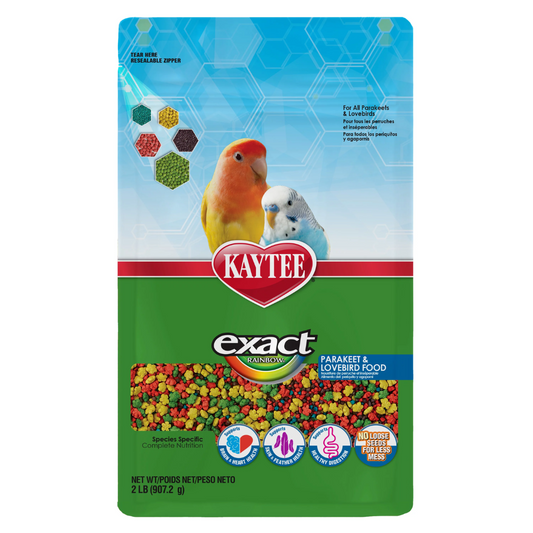 Kaytee Exact Rainbow Parakeet and Lovebird