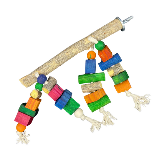 Sekelbos Perch With Toys