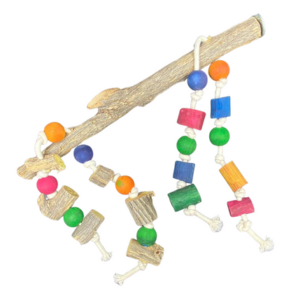 Sekelbos Perch With Toys