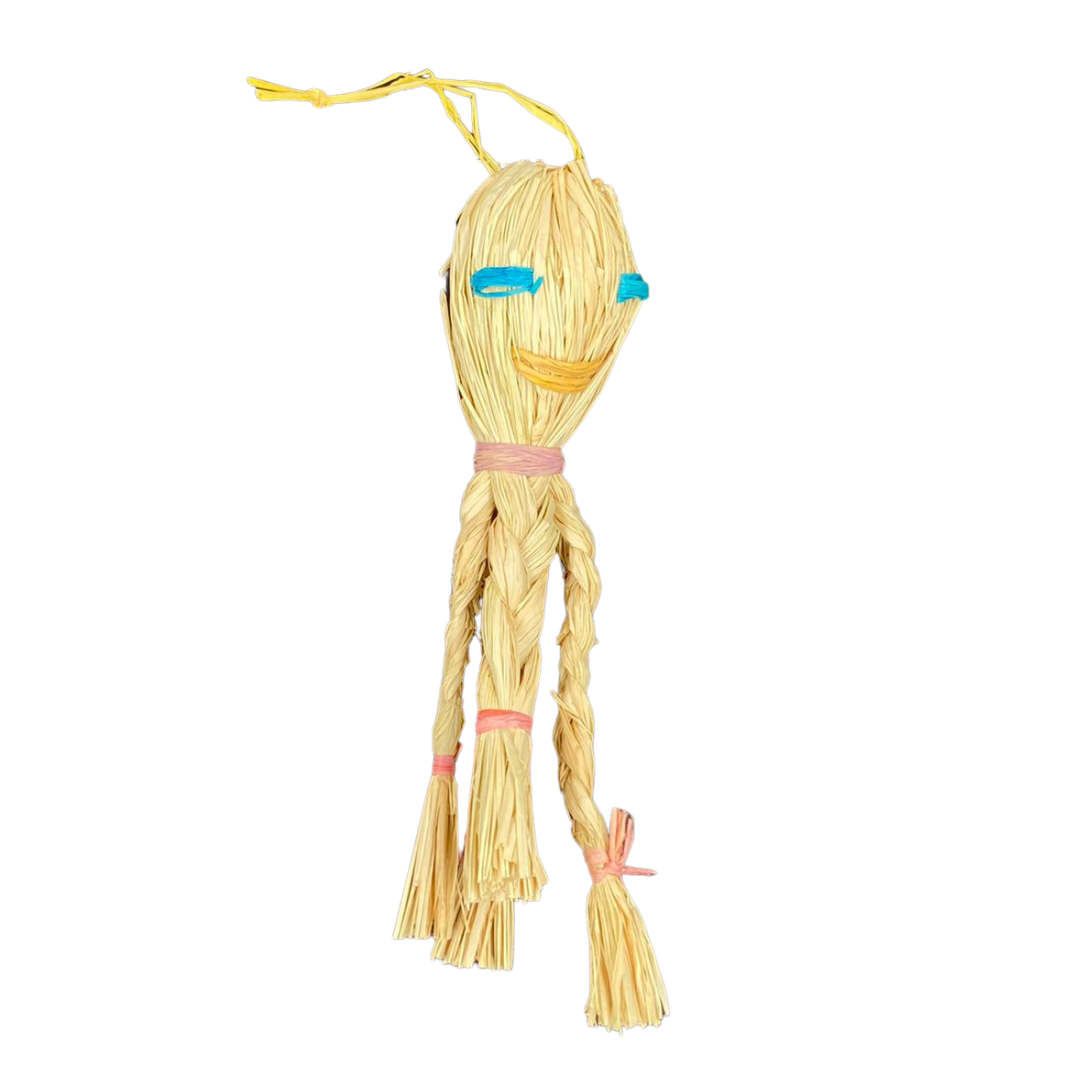 Raffia Doll